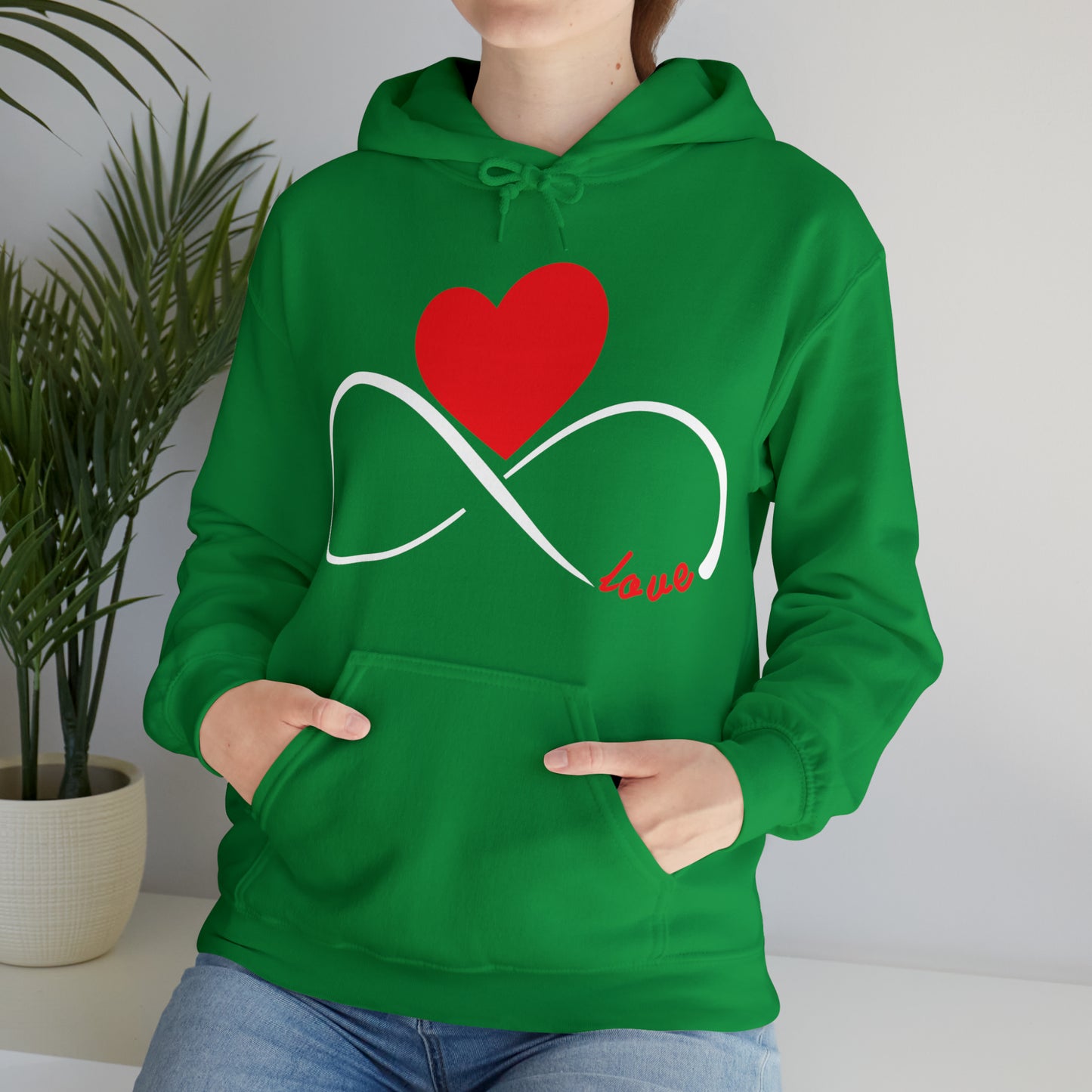 Love Infinity Heart Hoodie