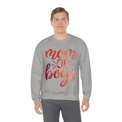 mom of boys Crewneck Sweatshirt