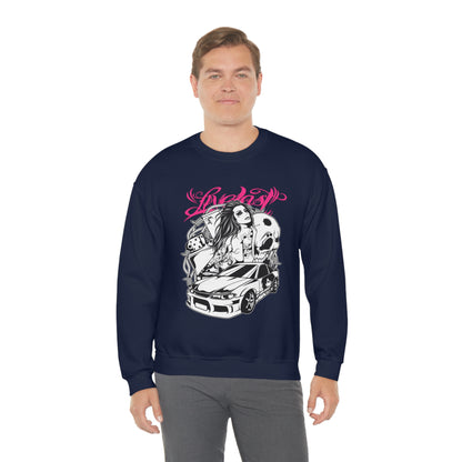 Live fast tattoo Crewneck Sweatshirt