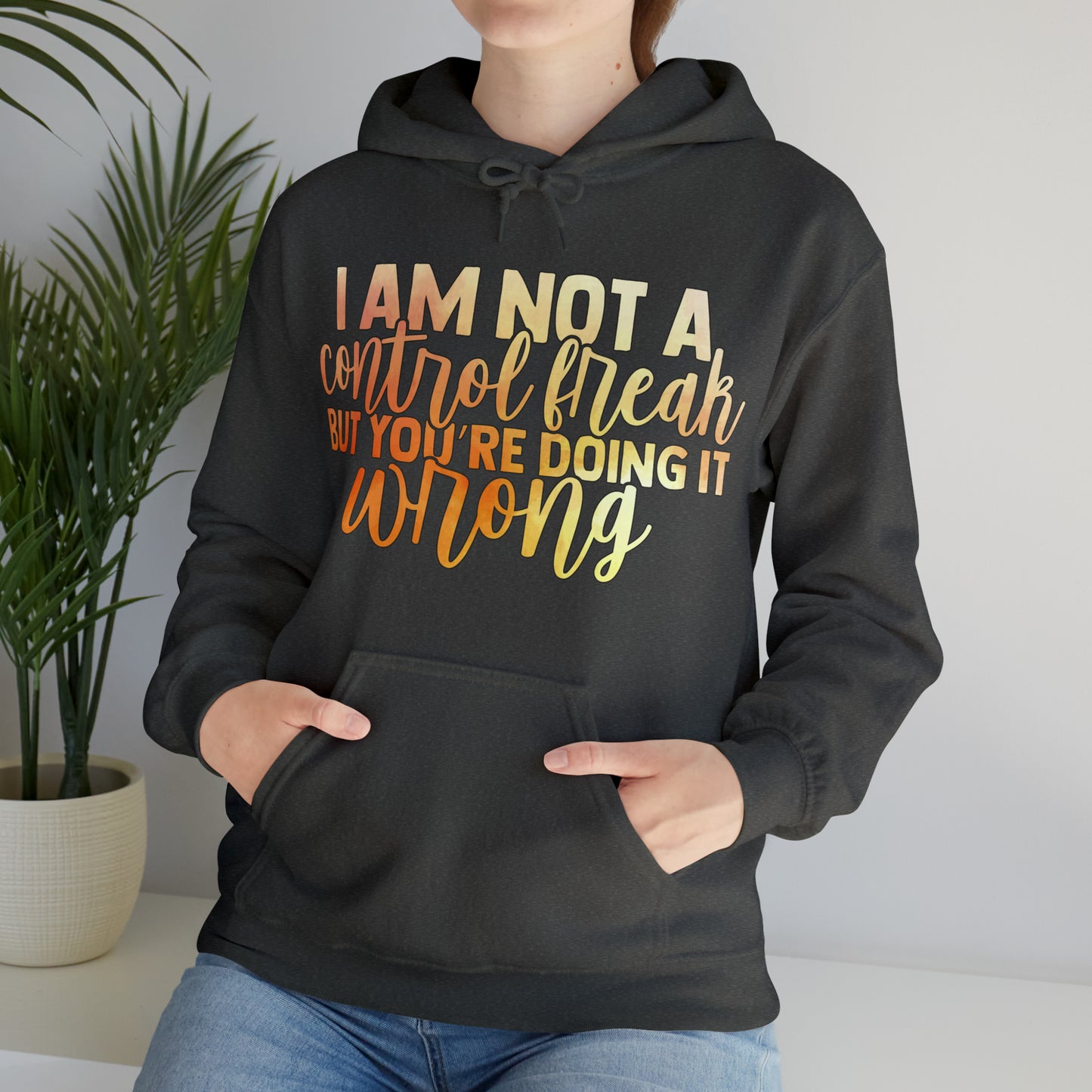 I Am Not A Control Freak But You're Doing It Wrong Hoodie