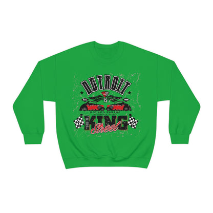 Detroit Street King Crewneck Sweatshirt