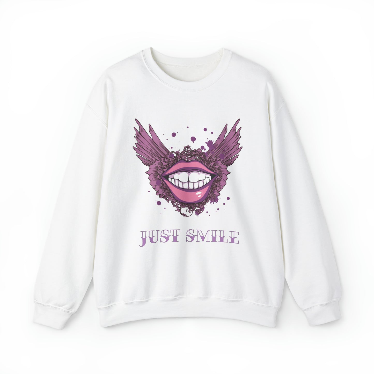 just smile Crewneck Sweatshirt