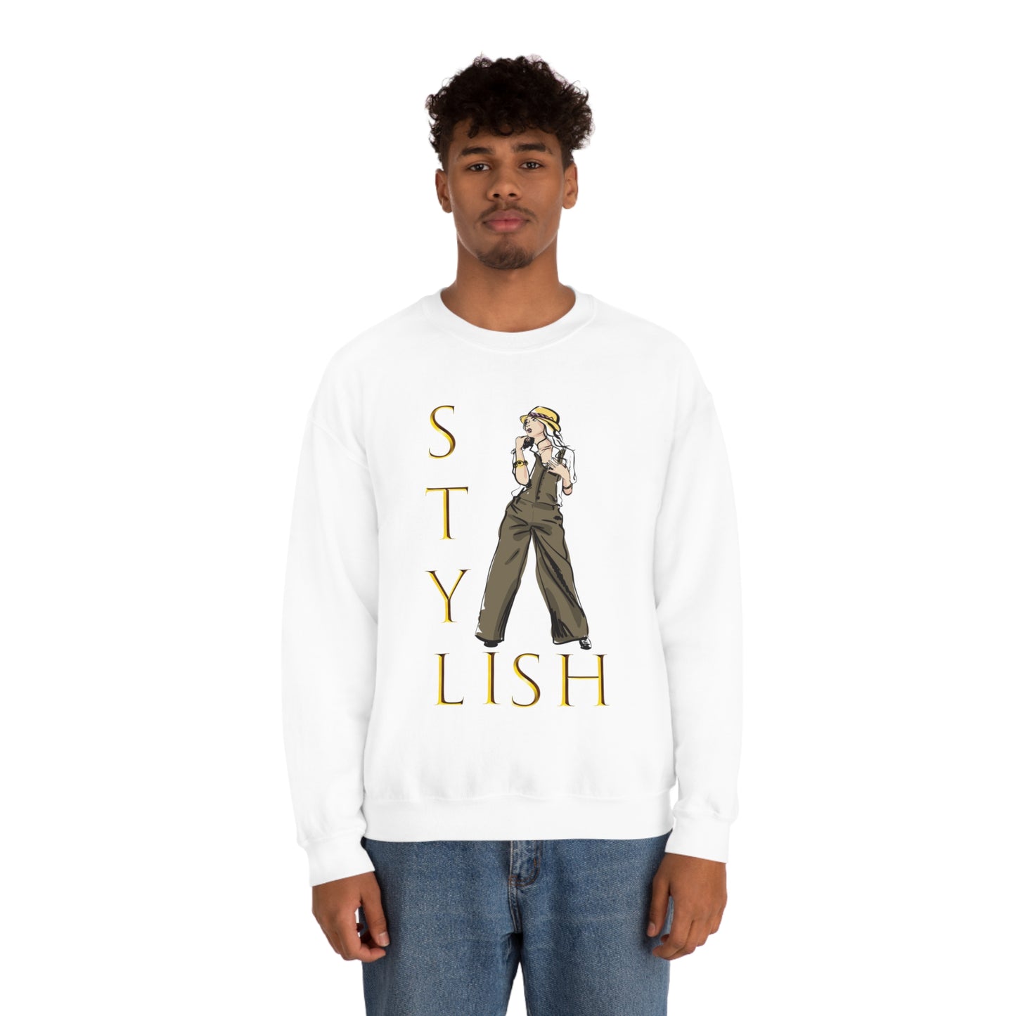 Stylish Crewneck Sweatshirt