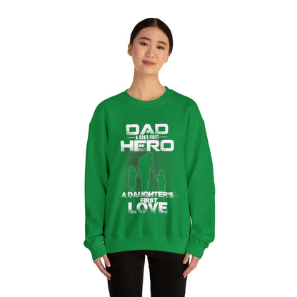 Son's first hero Crewneck Sweatshirt