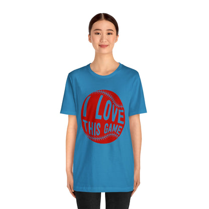 I Love This Game Baseball T-Shirt