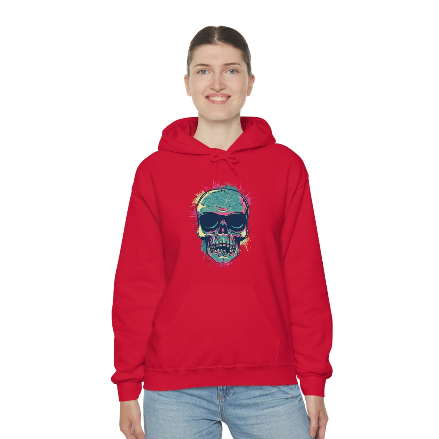 South Beach Skull Hoodie