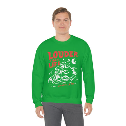 louder than life Crewneck Sweatshirt