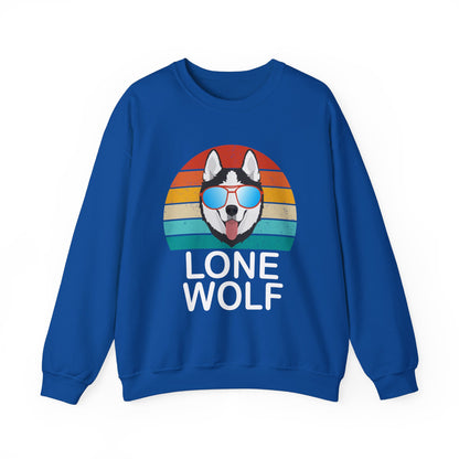 Lone wolf vintage Crewneck Sweatshirt