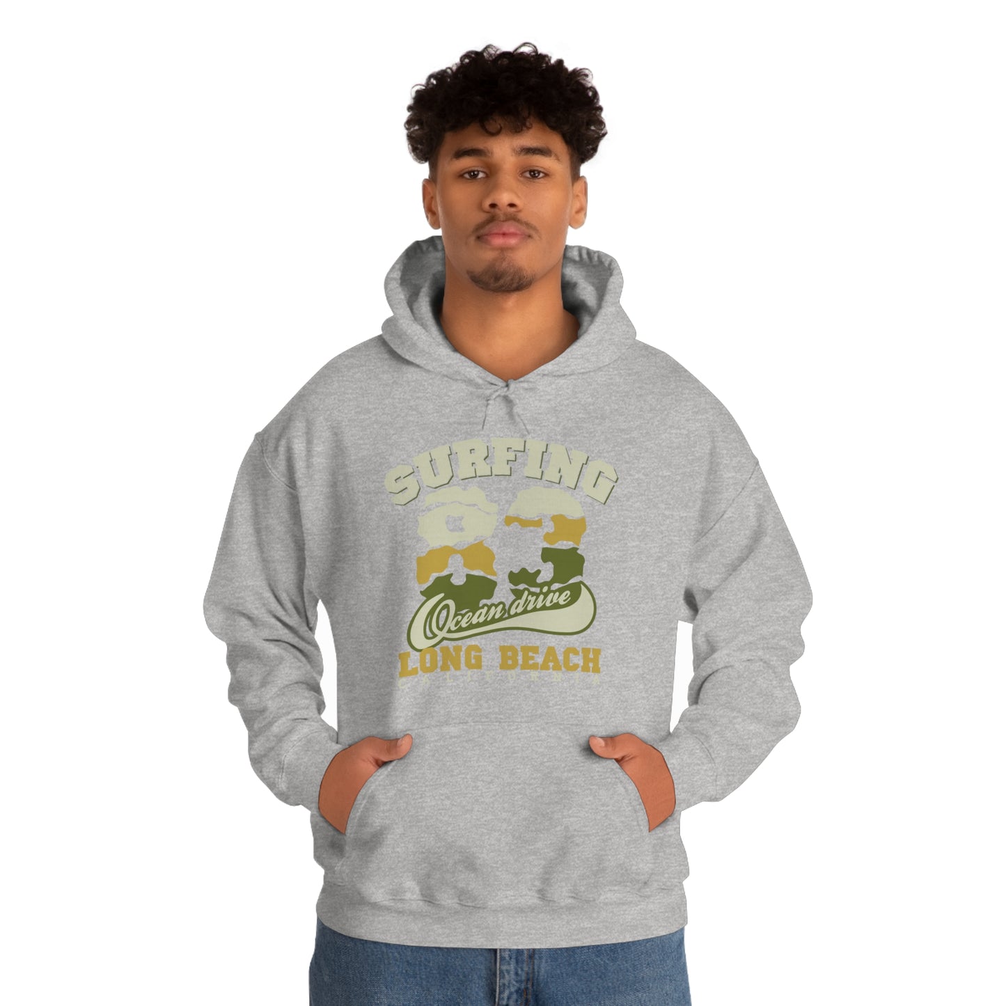 Long Beach Surfing Hoodie