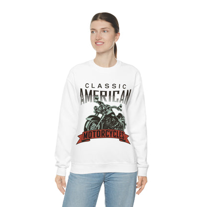 Classic American motorcycles Crewneck Sweatshirt