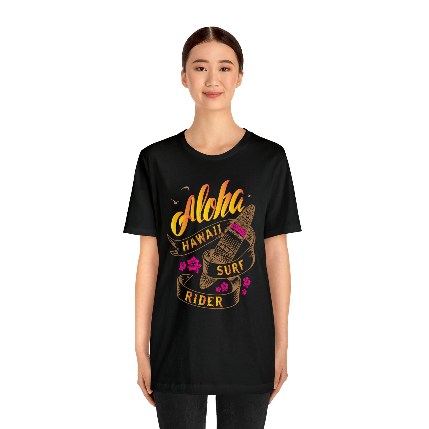 Aloha Hawaii Surf Rider T-Shirt