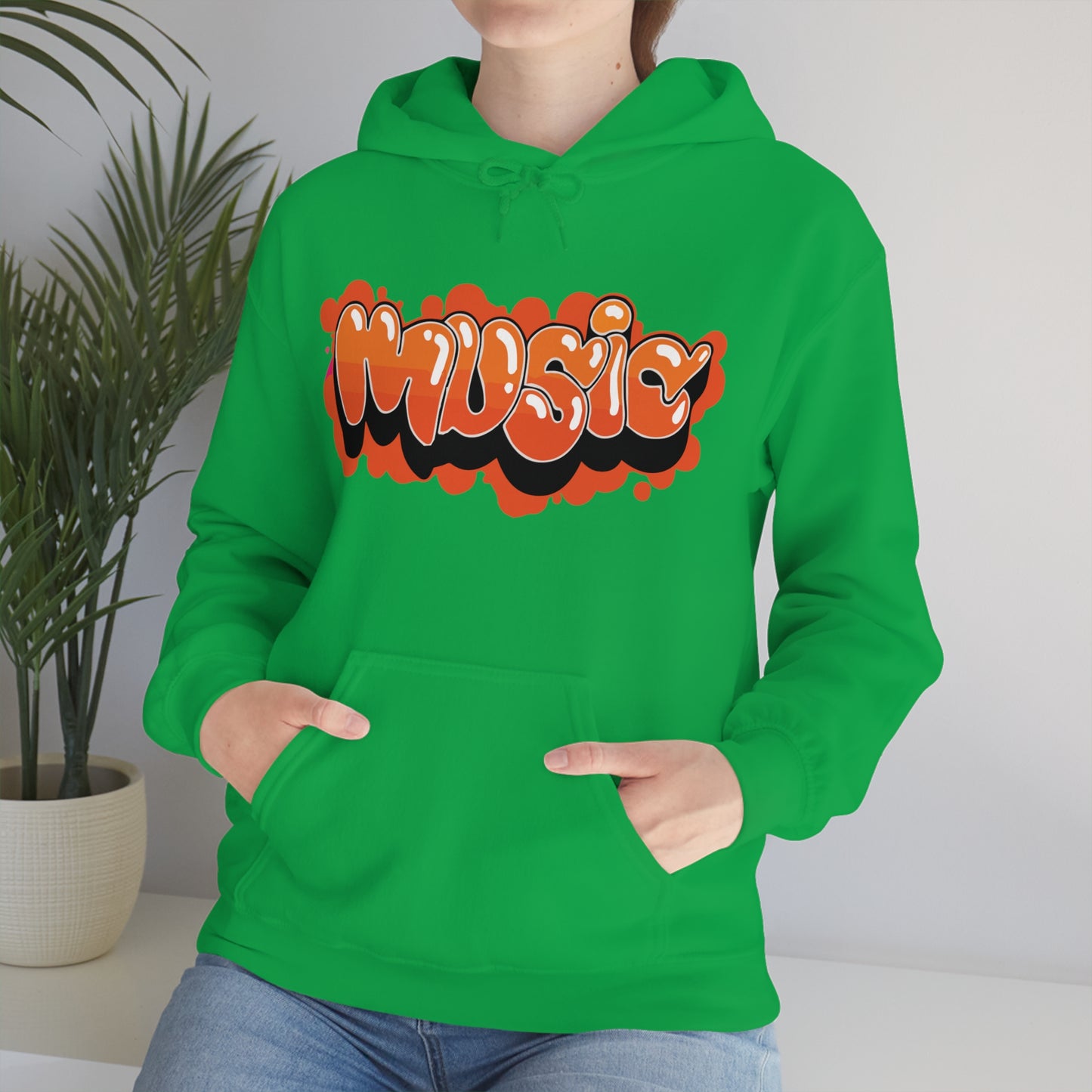 Music graffiti Hoodie