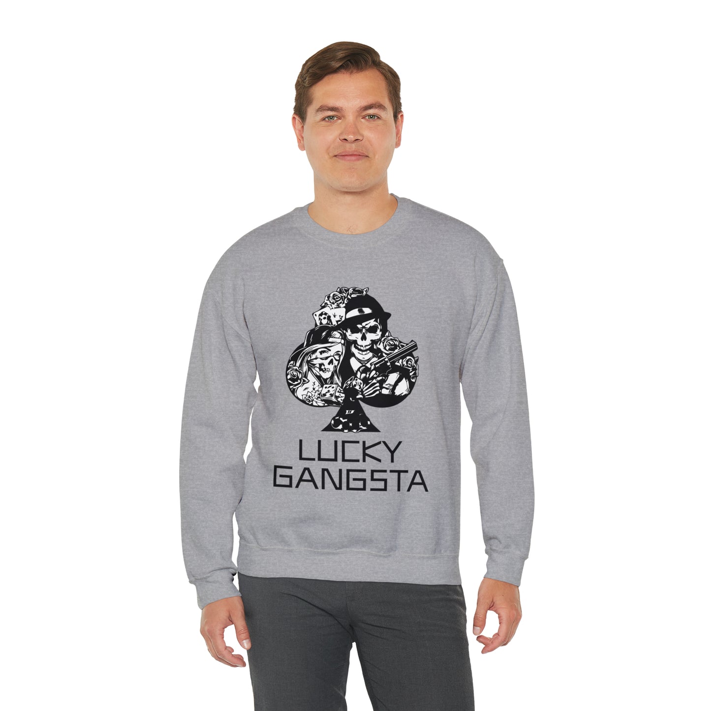 Lucky Gangsta Crewneck Sweatshirt