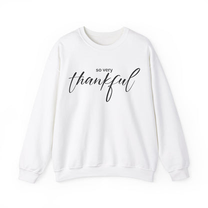 So very thankful Crewneck Sweatshirt