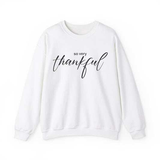 So very thankful Crewneck Sweatshirt