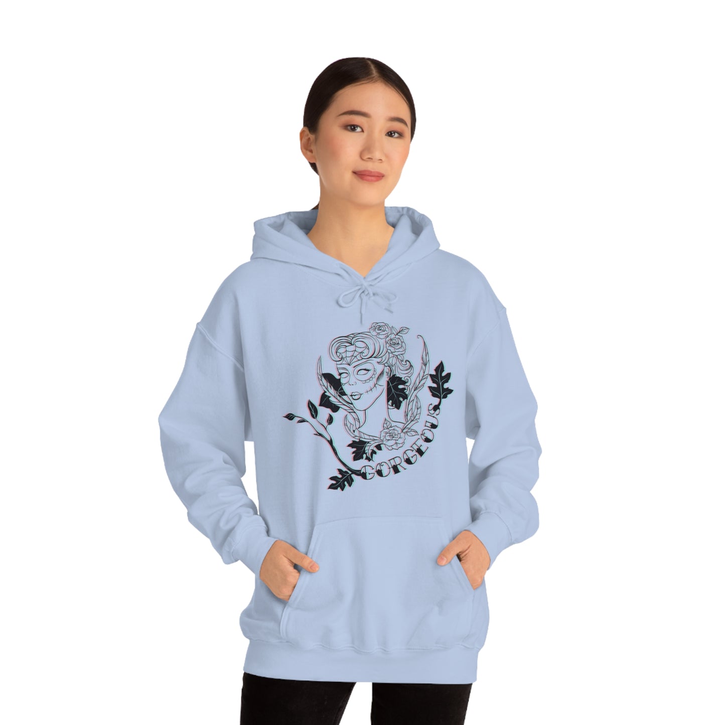 Gorgeous Lady 3D Hoodie