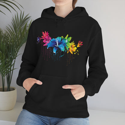 Beautiful colorful flowers Hoodie