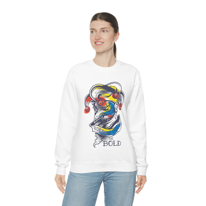 Fortune Favors the Bold Crewneck Sweatshirt