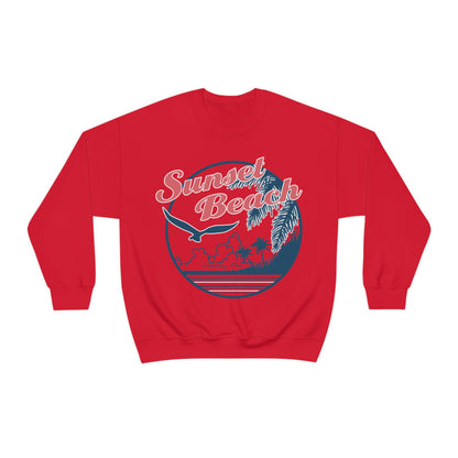 Sunset Beach Crewneck Sweatshirt