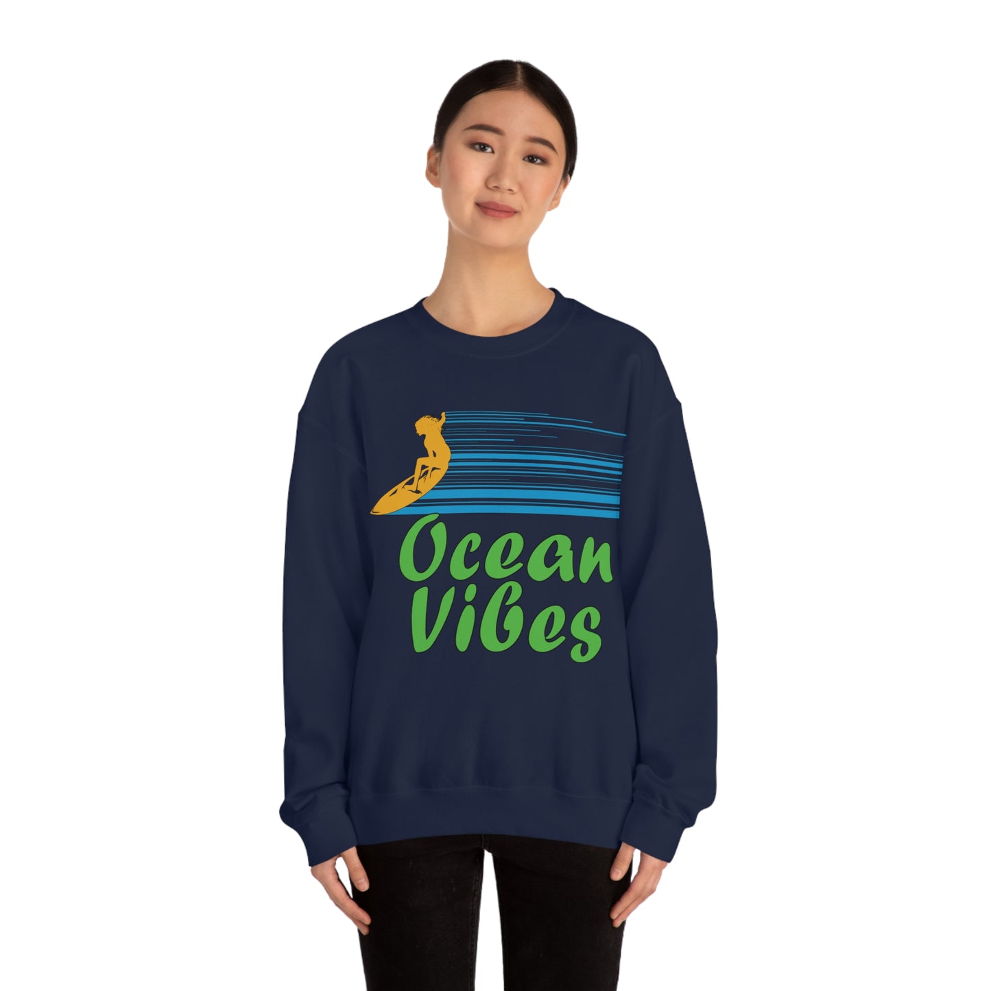 Ocean Vibes Crewneck Sweatshirt