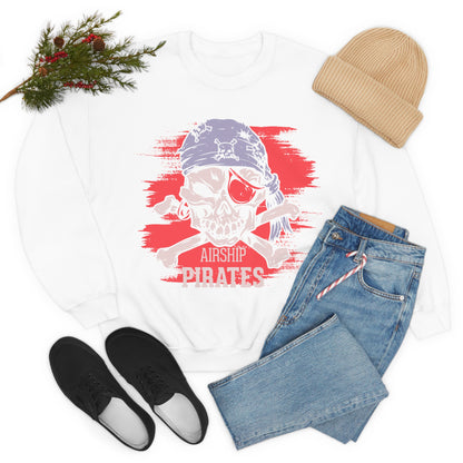 Airship Skull Pirate Crewneck Sweatshirt