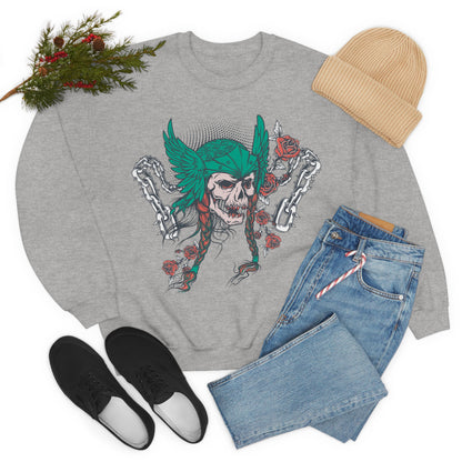 Chained Up Warrior Crewneck Sweatshirt