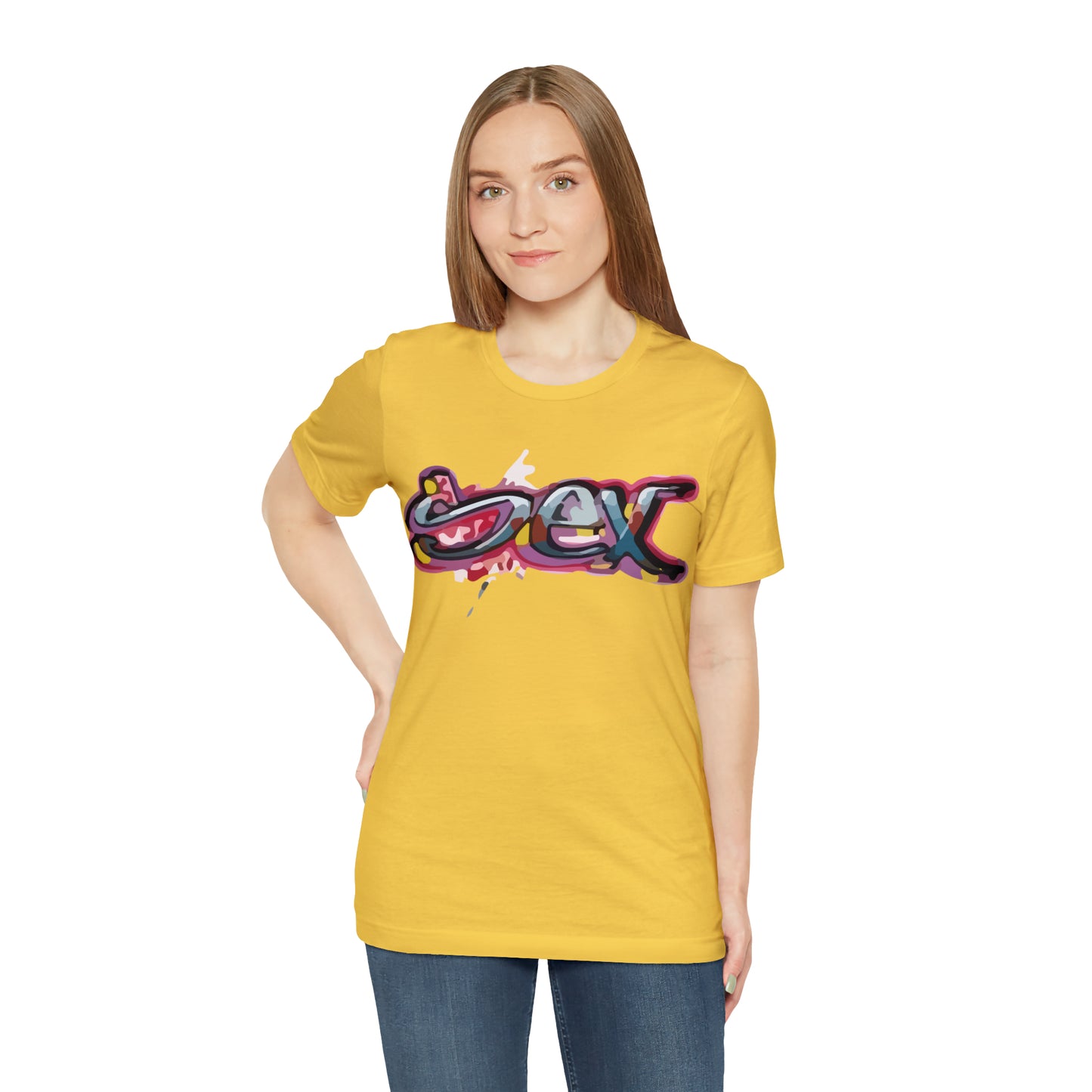 Sex colorful graffiti T-Shirt