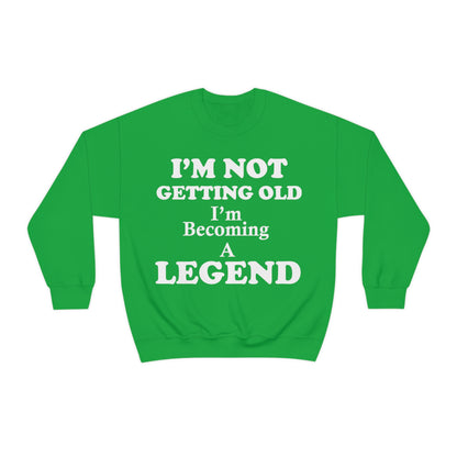 Becoming a legend Crewneck Sweatshirt