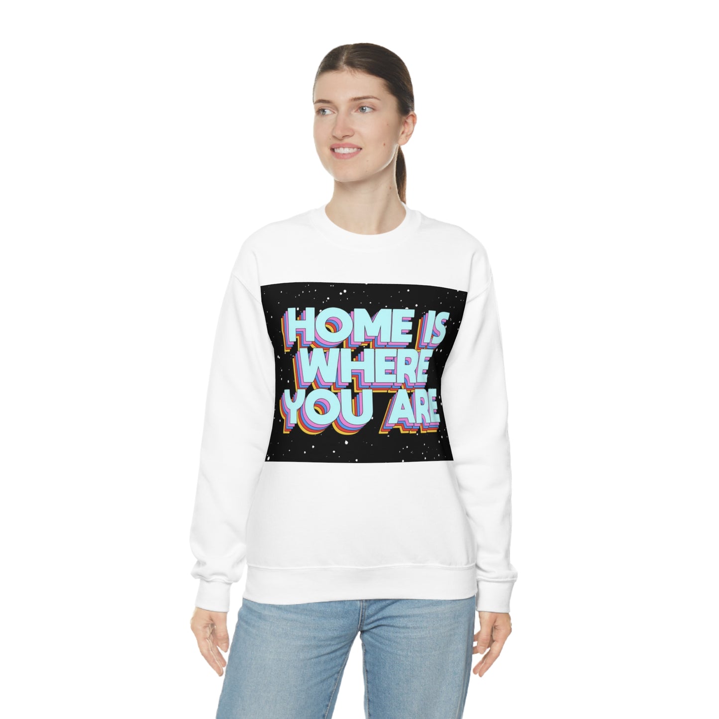 Home is Where you are Crewneck Sweatshirt