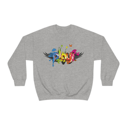 Play colorful graffiti Crewneck Sweatshirt