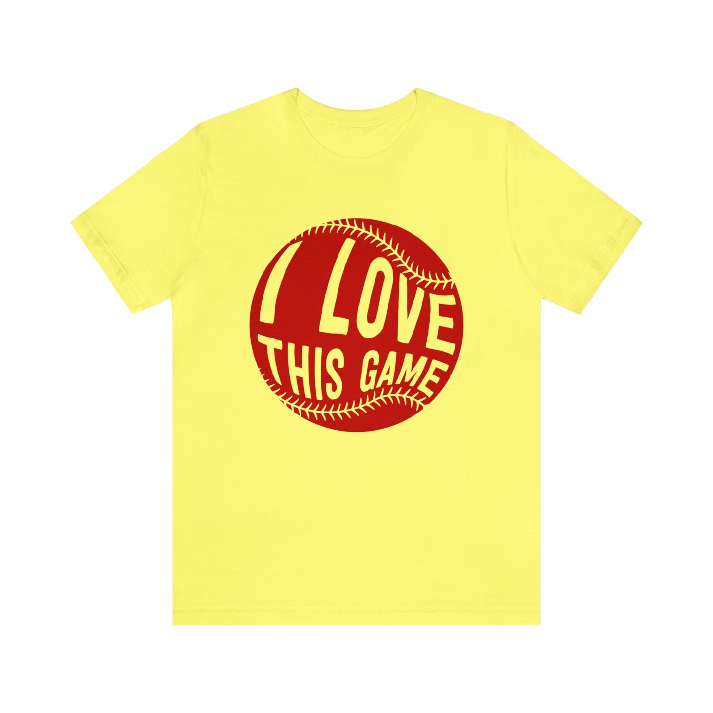 I Love This Game Baseball T-Shirt