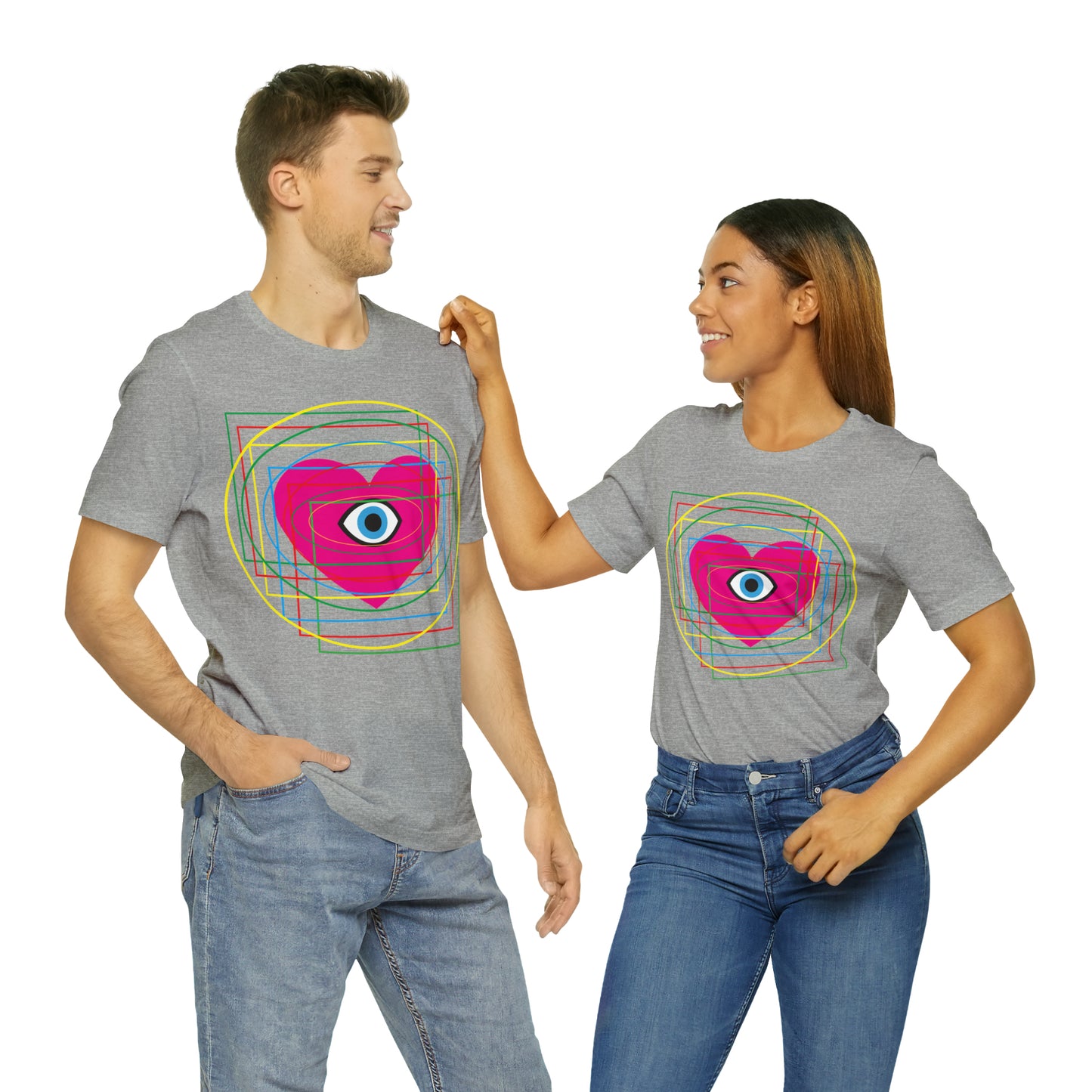 Eye Love in all dimension T-Shirt