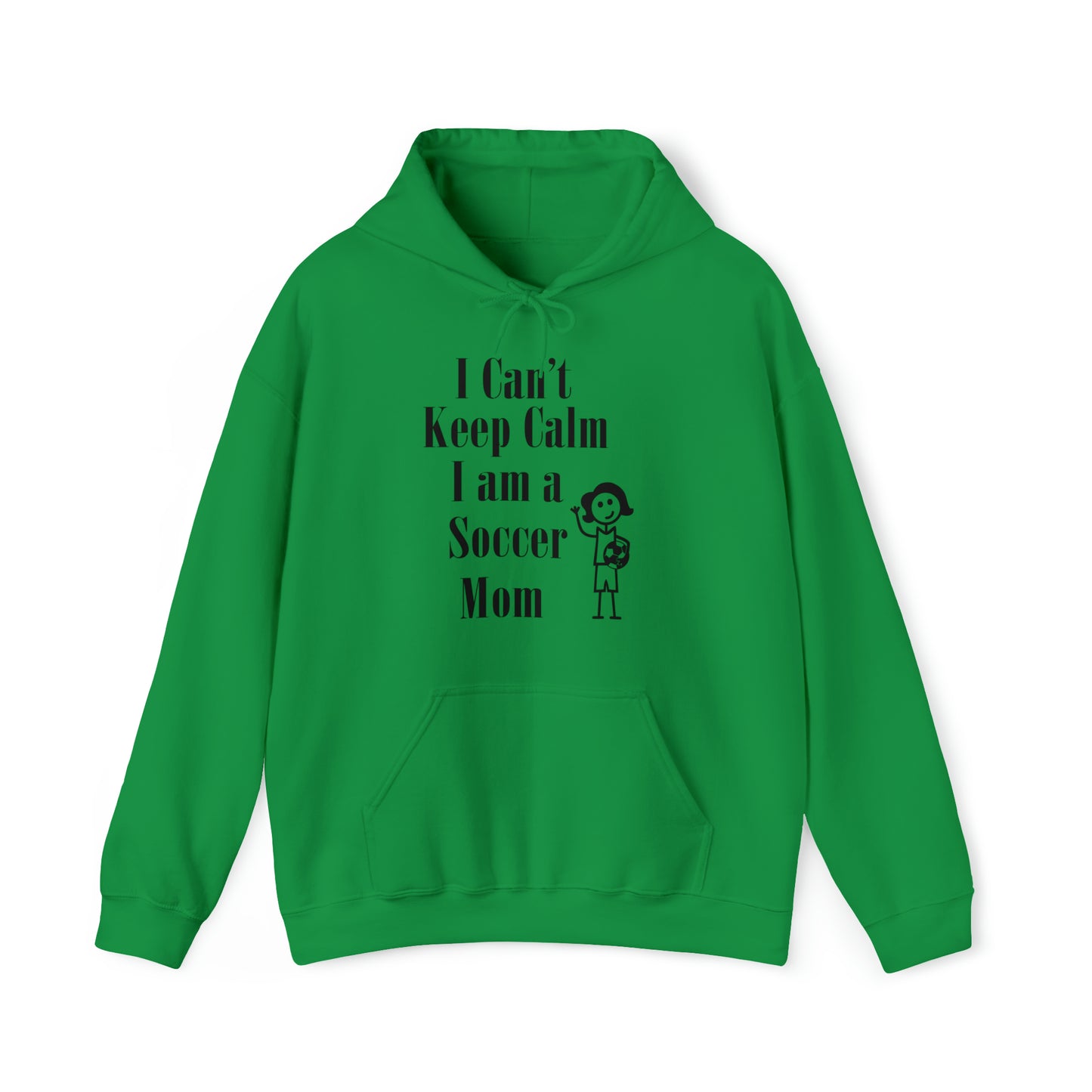 I can't keep calm I'm a soccer mom Hoodie