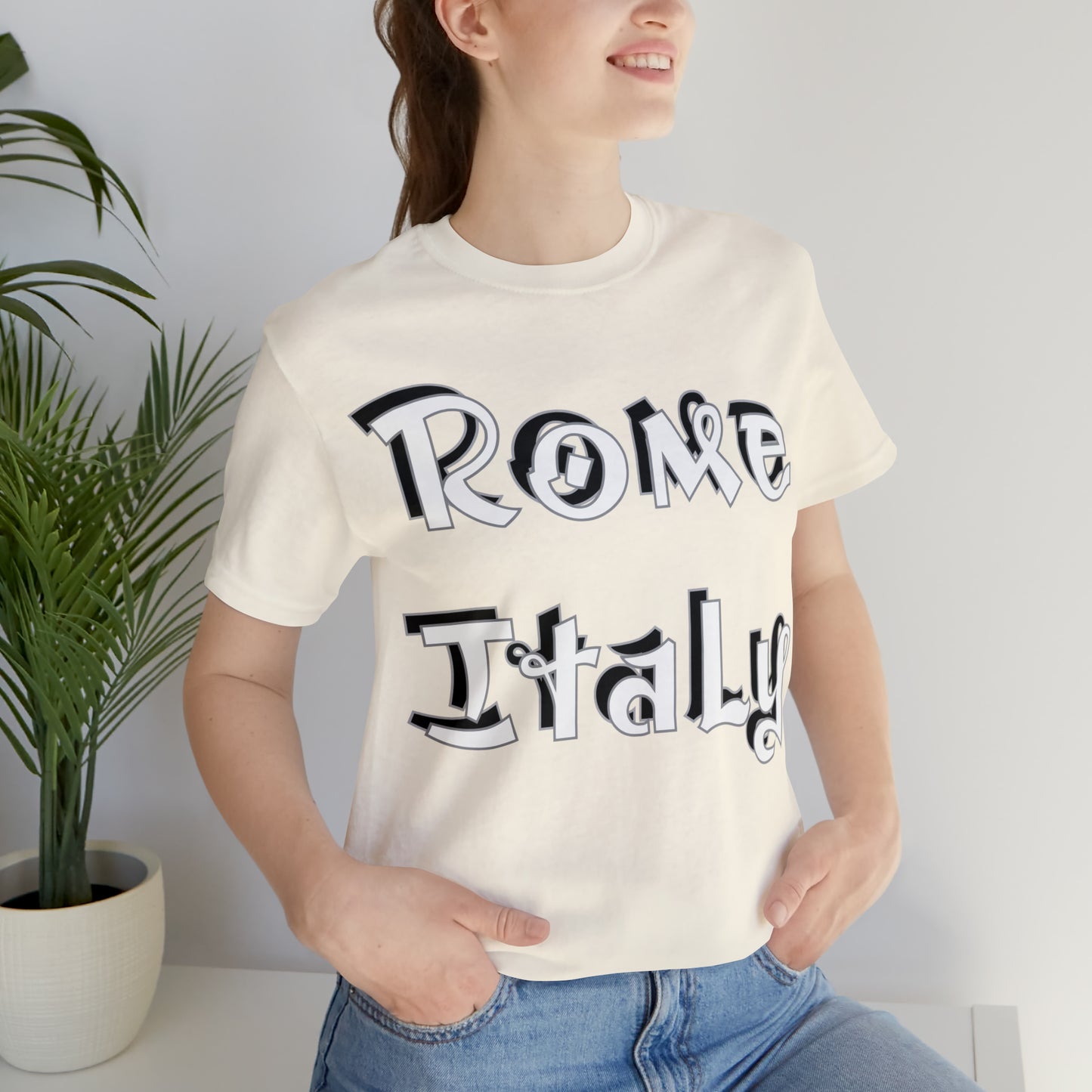 Rome Italy Graffiti T-Shirt