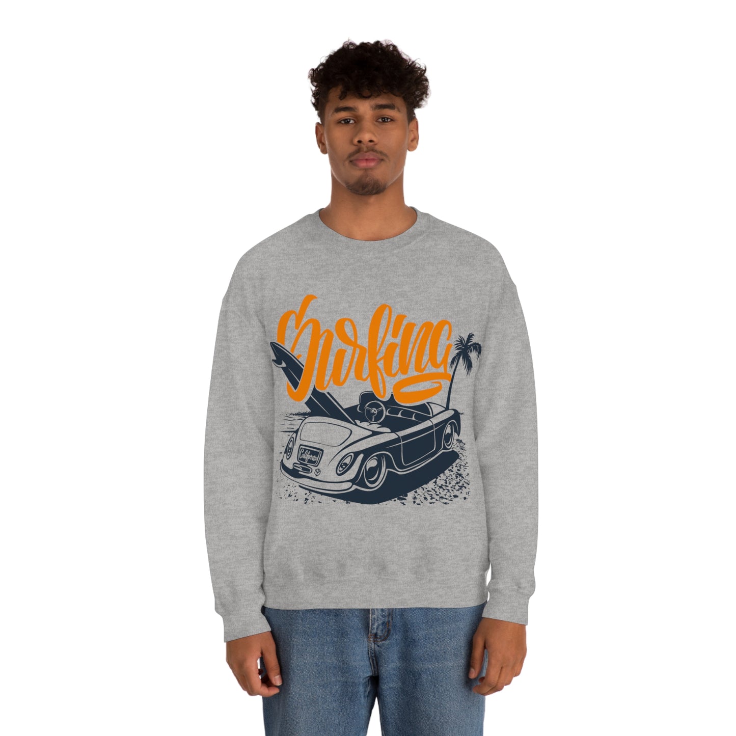 Surfing Cruiser Crewneck Sweatshirt