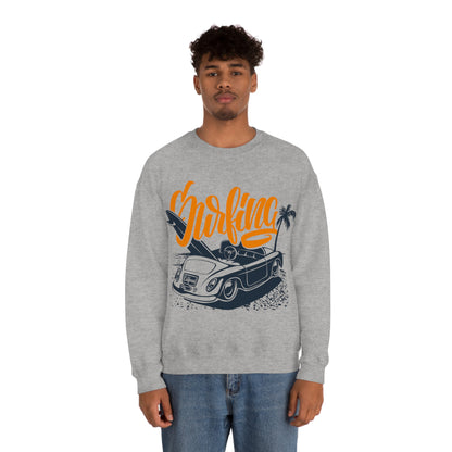 Surfing Cruiser Crewneck Sweatshirt