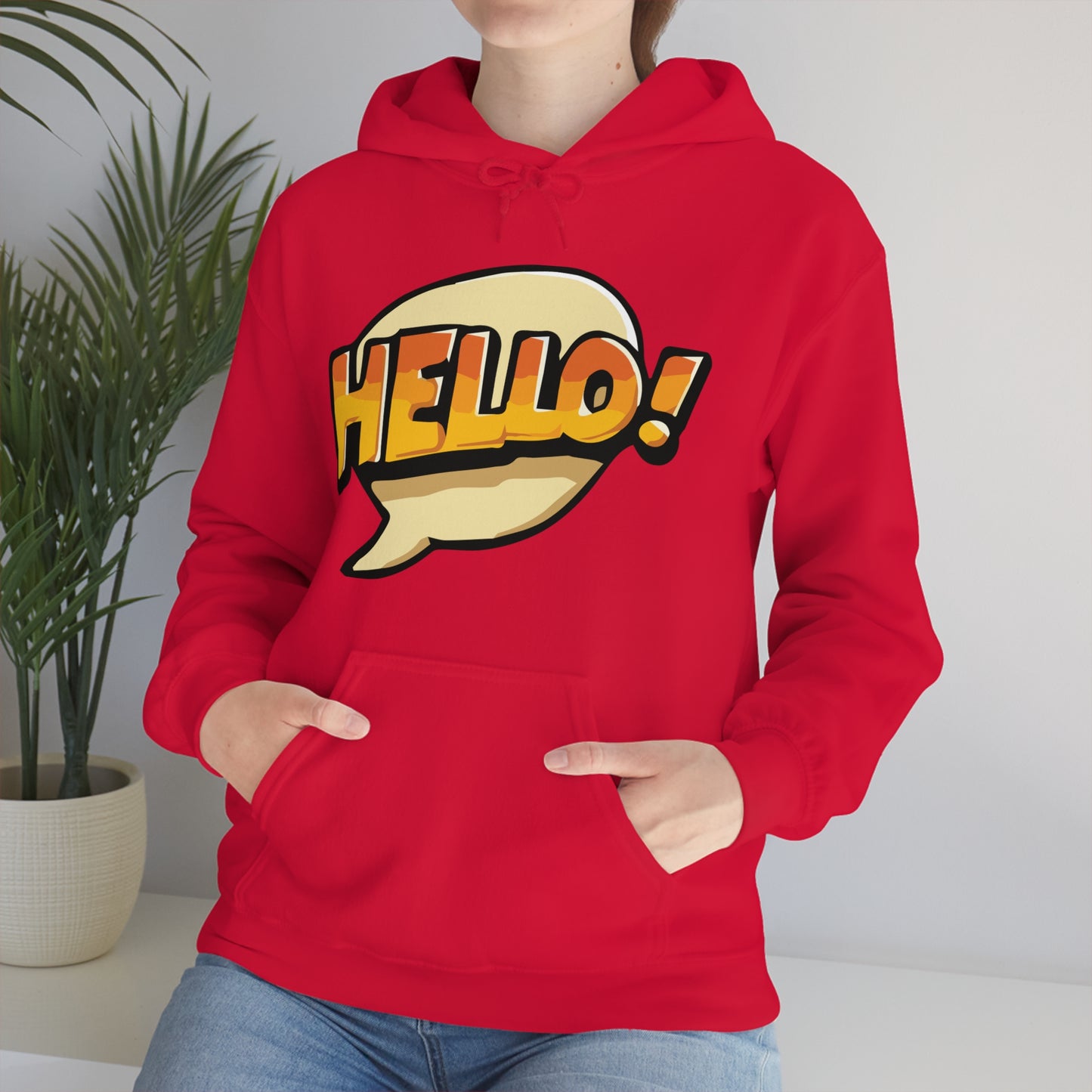 Hello! colorful Hoodie