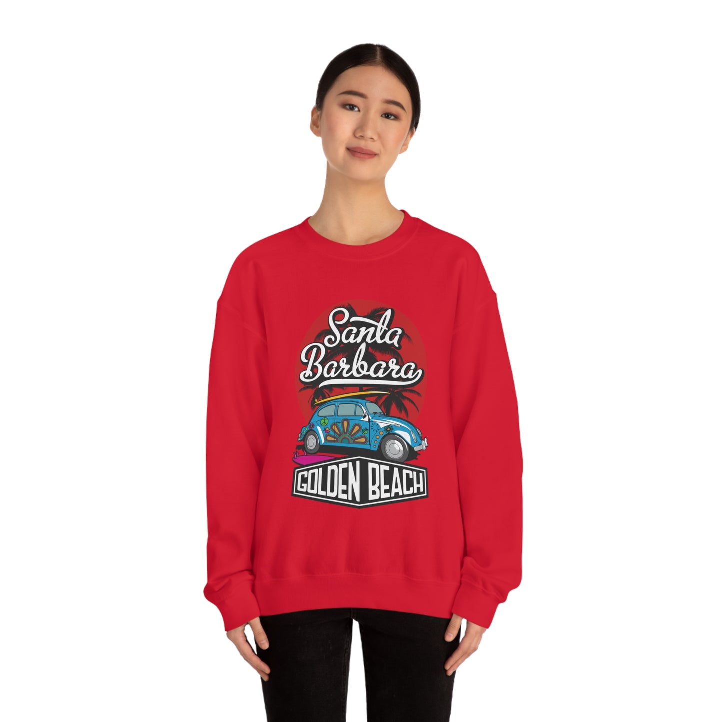 Golden Beach Buggy Crewneck Sweatshirt