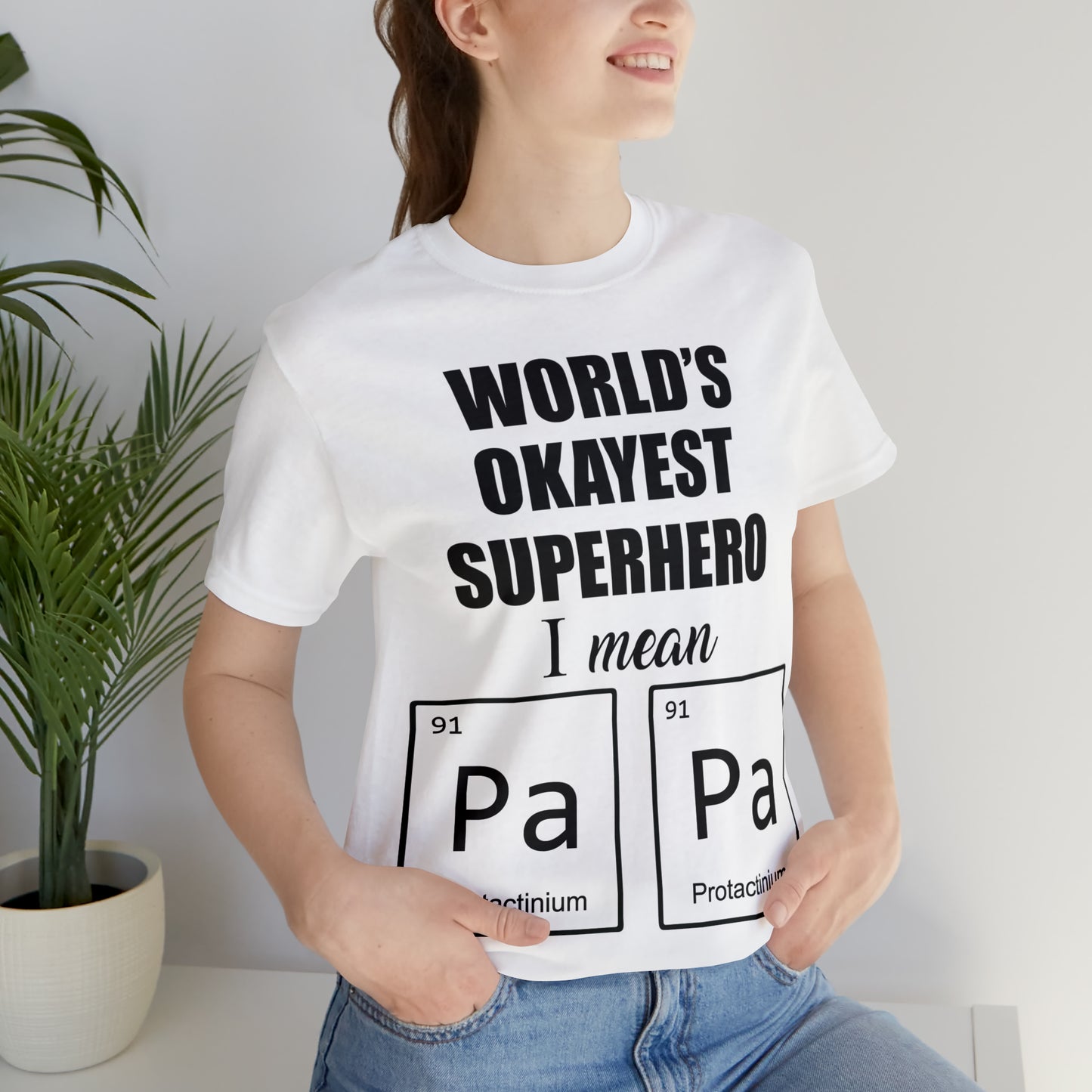 World Okayest Superhero T-Shirt