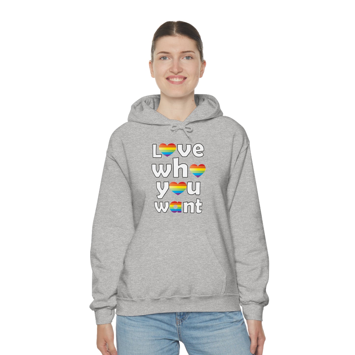 Love who you want Hoodie