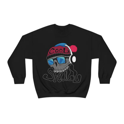 Cool Skull Crewneck Sweatshirt