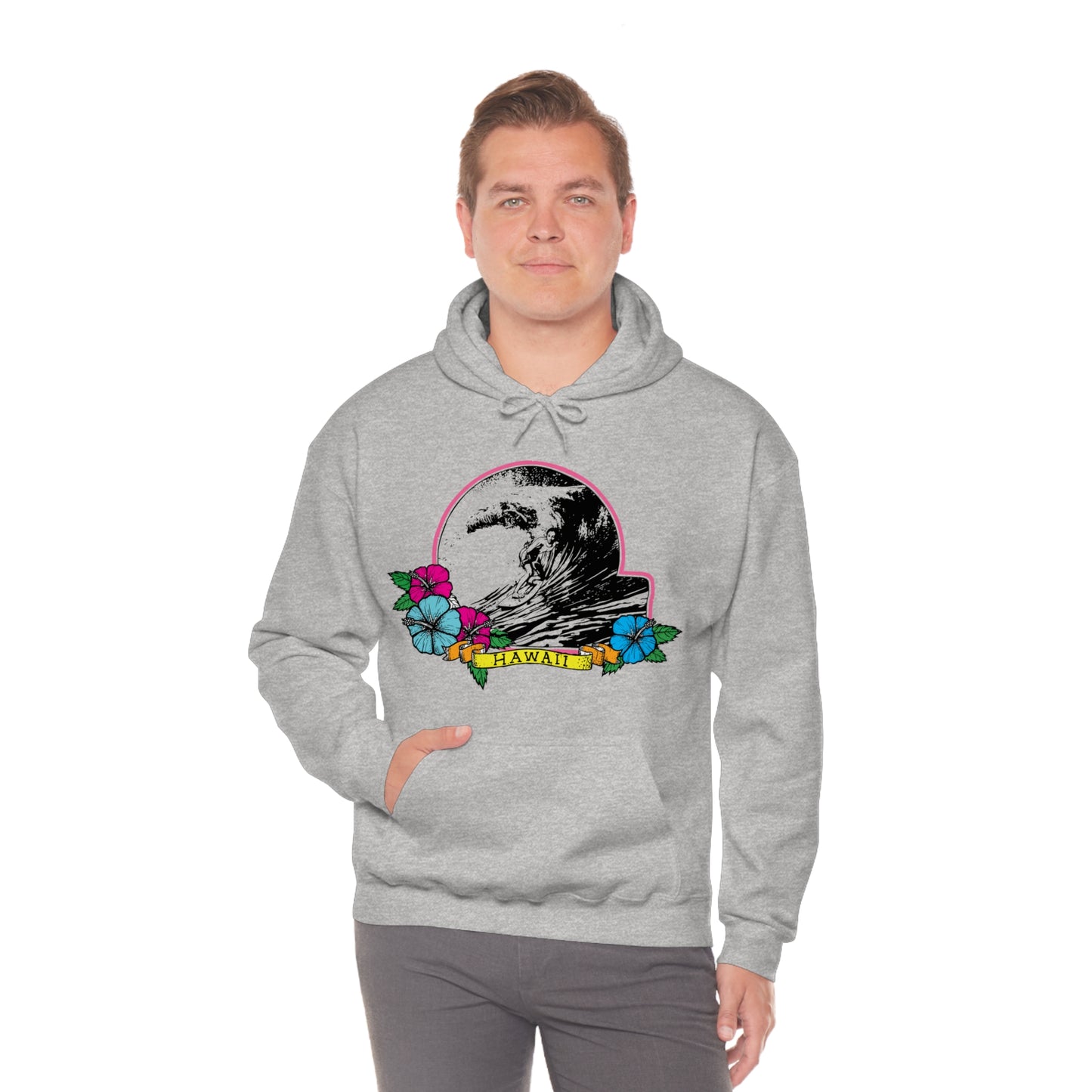 Hawaii Waves Hoodie