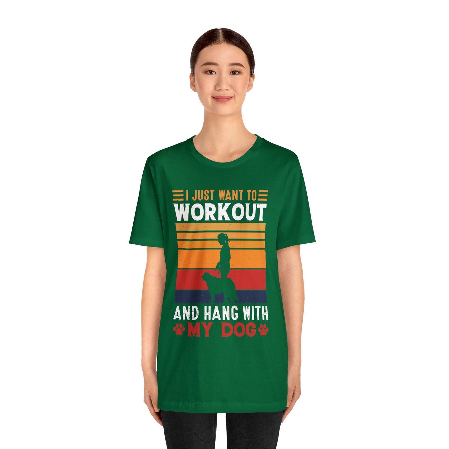 Workout with my dog Vintage T-Shirt