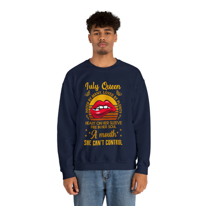 July Queen Crewneck Sweatshirt