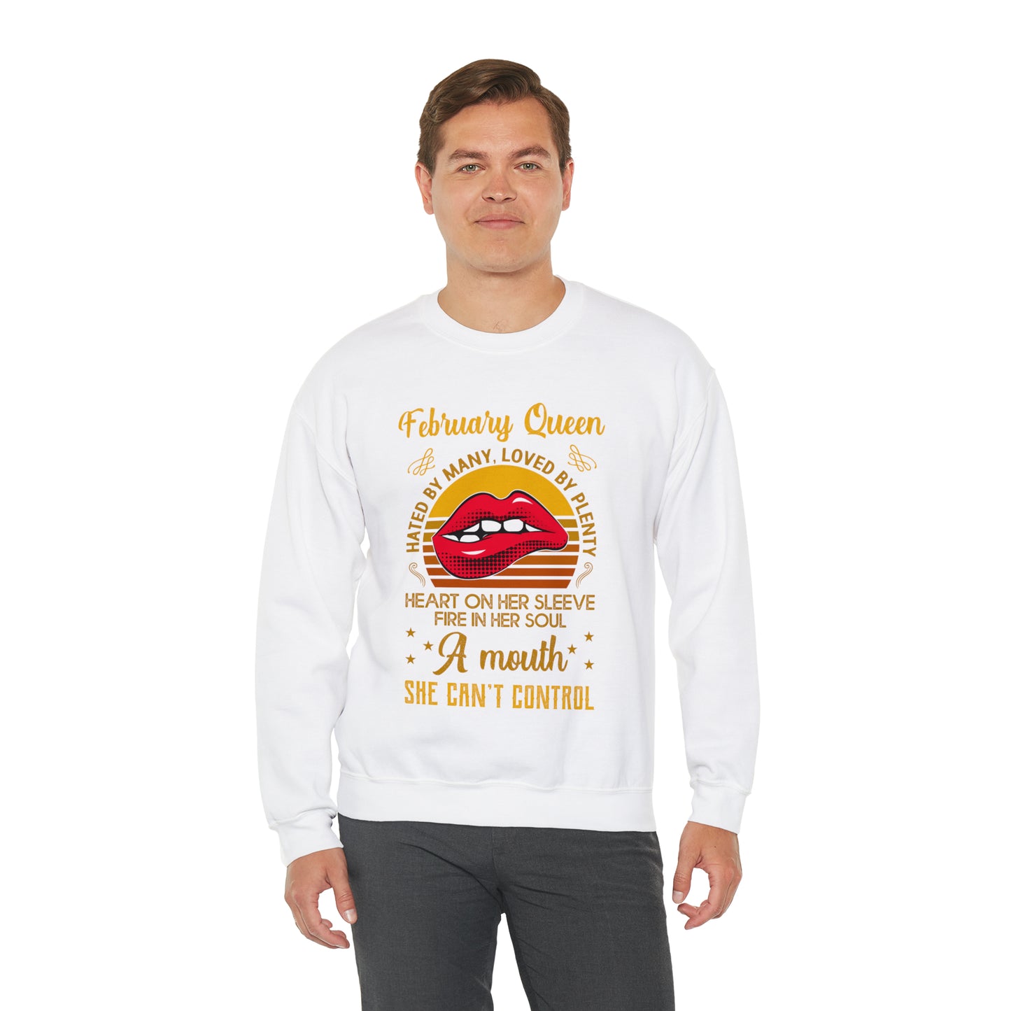 February queen Crewneck Sweatshirt