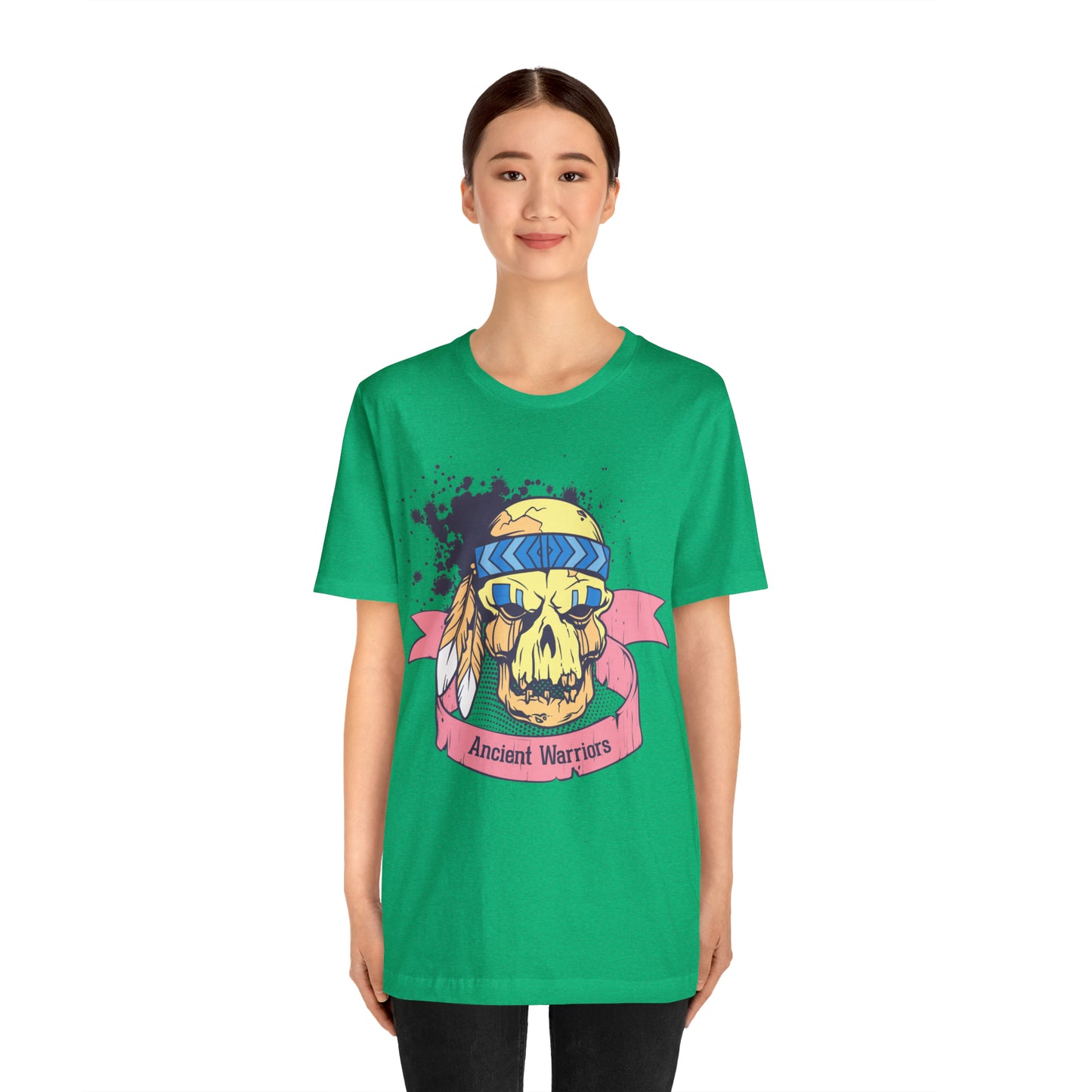 Ancient Warrior Skull Chief T-Shirt