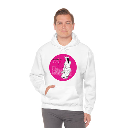 Pink Fashion girl Hoodie