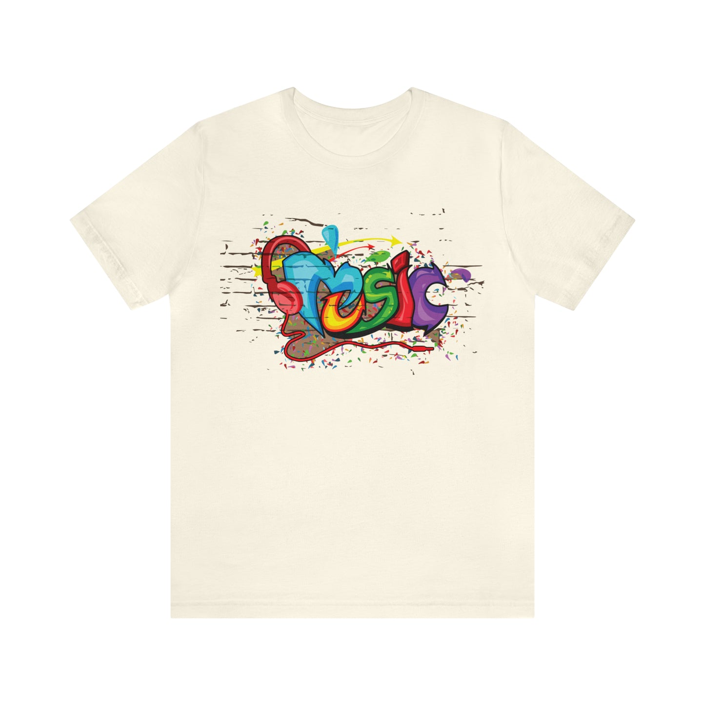 Music colorful graffiti T-Shirt