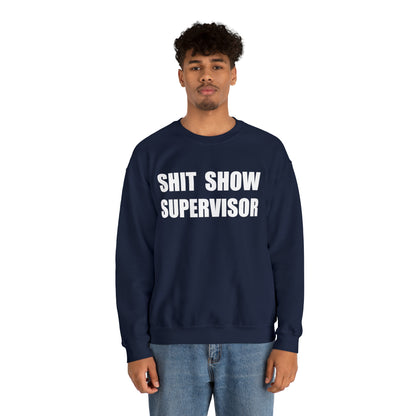 show supervisor Crewneck Sweatshirt