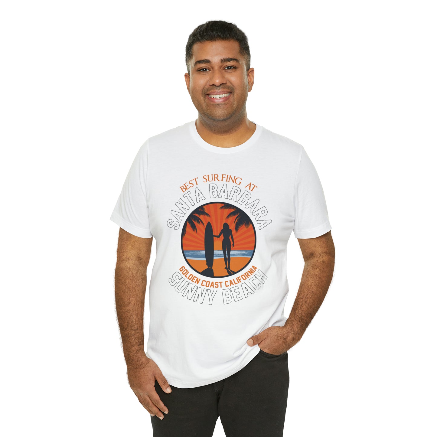 Santa Barbara sunny beach T-Shirt